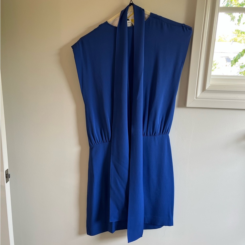 Diane Von Furstenberg Blue Dress